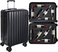 2025 Upgraded Wine Suitcase for Airplanes 12 Bottle, Thickened Wine Luggage for Airplane Travel with TSA Approved Lock and 360֯ Rotating Wheels, Wines Travel Suitcase with Removable Insert