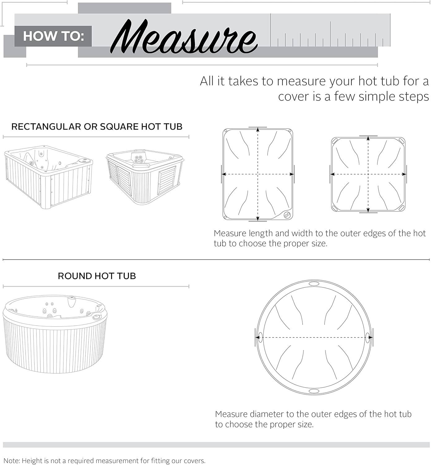 Classic Accessories Veranda Water-Resistant 84 Inch Round Hot Tub Cover, Patio Furniture Covers
