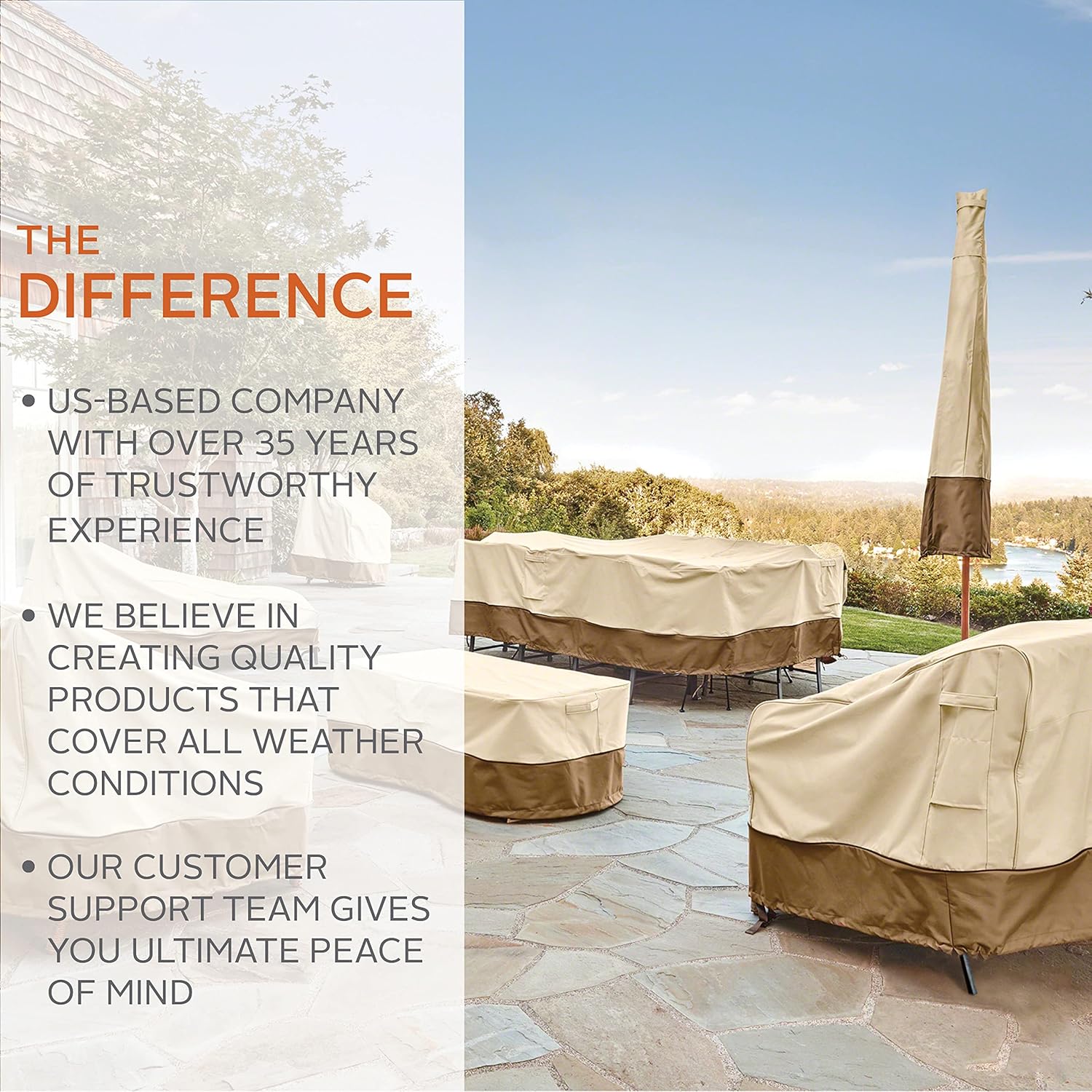 Classic Accessories Veranda Water-Resistant 84 Inch Round Hot Tub Cover, Patio Furniture Covers